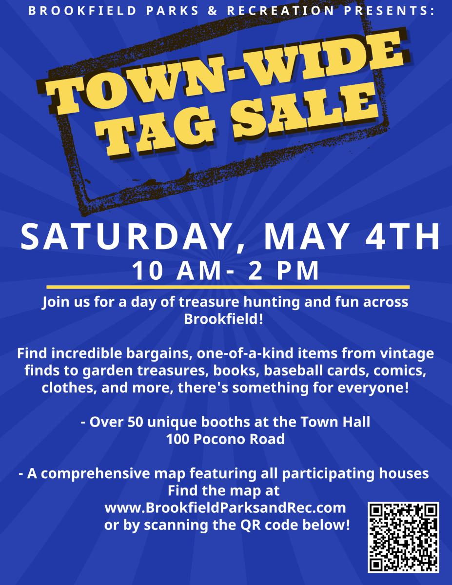 May 4th - Town Wide Tag Sale