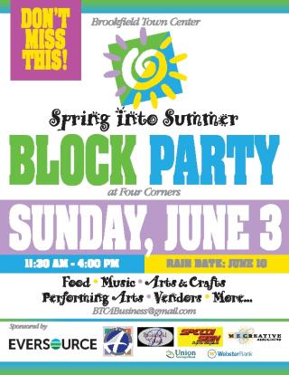 Brookfield Town Center Block party