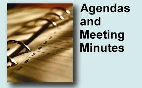 agendas and minutes
